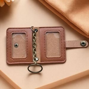 Fashionable PU Leather Photo Frame Keychain Portable Picture Holder and <b>Key</b> <b>Ring</b> <b>Bag</b> Charm DIY Photo Pendant Gift for Lovers - Product Image 4