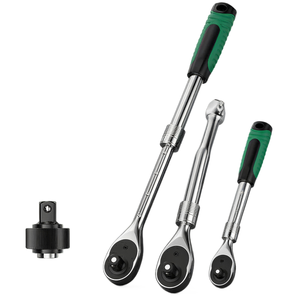 Công Nghiệp Cấp Lớn Phát Hành Nhanh Chóng <span class=keywords><strong>Ratchet</strong></span> Cờ Lê 72 Răng Kính Thiên Văn Mở Rộng Thẳng Xử Lý Nhanh Chóng <span class=keywords><strong>Ratchet</strong></span> Cờ Lê - Product Image 1