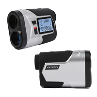 Télémètre de golf laser de 1200m avec télémètre rechargeable à vibration à verrouillage de drapeau ajusté en pente pour l'extérieur