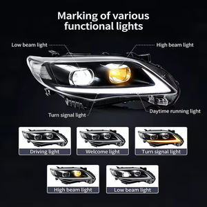 AURON Nueva Lámpara Delantera LED de 32V 60W 6000 Lúmenes, Faro Bajo para Actualización de Modelos 2011-2013, Construcción de Aluminio, Luz Blanca de 6000K - Product Image 3