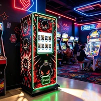 Distributeur automatique BMF personnalisable pour usage commercial et public, avec surveillance à distance, capacité de 1 à 525 pour jeux et objets de collection