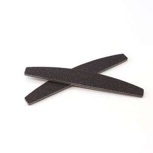 Жесткая абразивная бумага, полумесяц, черная пилочка для ногтей, 100/180 пилка для ногтей, производитель наждачных досок на заказ - Product Image 3