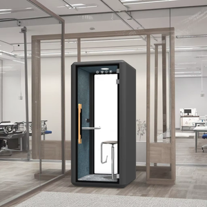 Cabina insonorizada individual de diseño moderno, cápsulas de oficina móviles y muebles para sala de pruebas de audición directamente del fabricante - Product Image 4