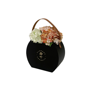 Caja de flores de papel elegante de mano, arreglo de esponja, laminación mate, elegante bolsa de flores, bolso de mano para el Día de la madre, Día de San Valentín - Product Image 2