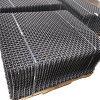 High manganese 65Mn steel wire sand Hooked Vibrating quarry Rock shaker crusher sieve Screen mesh