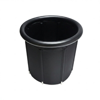 Baignoire de glace gonflable en PVC à 5 couches, portable, pour immersion dans l'eau froide, avec couvercle thermique, vente en gros