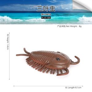 <span class=keywords><strong>Petit</strong></span> jouet de simulation d'animal marin ancien en plastique Dunkleosteus Lancetail Dinosaur Fish Bone Trilobite Plate Horseshoe Foot Boys - Product Image 4