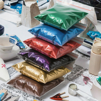 Poudre de mica titane en gros 1kg – Pigments nacrés inorganiques pour slime, résine époxy, peintures artistiques, nail art, bougies et projets DIY