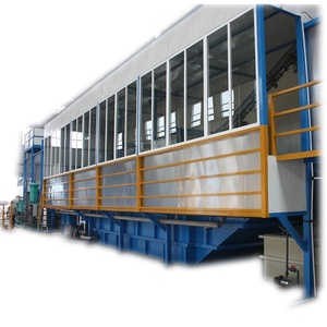 Línea <span class=keywords><strong>de</strong></span> recubrimiento <span class=keywords><strong>de</strong></span> polvo electrostático controlado por PLC automático con <span class=keywords><strong>horno</strong></span> <span class=keywords><strong>de</strong></span> <span class=keywords><strong>curado</strong></span> y equipo <span class=keywords><strong>de</strong></span> <span class=keywords><strong>pintura</strong></span> para trabajos en metal - Product Image 1