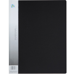 Comix Document Protector Bags A4 Size 20 Pcs Punched Pocket Office Filing <b>Sheets</b> <b>Black</b> Red Blue - Product Image 1