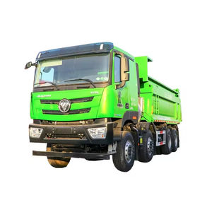 Camion lourd neuf Foton Auman <span class=keywords><strong>GTL</strong></span> 8X4 380HP 410HP Diesel, conduite à gauche, 6,8 m, capacité de 20 tonnes, transport de matériaux de construction urbaine, rapide - Product Image 1