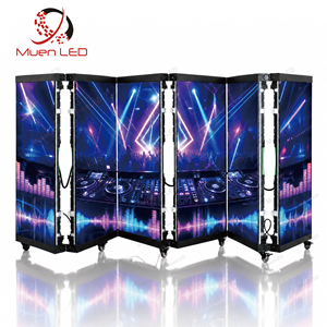 Écran d'affichage LED mobile pliable pour DJ en extérieur ZD-O-2.604, mur vidéo professionnel portable pour scène - Product Image 1