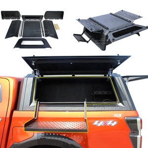 <span class=keywords><strong>4x4</strong></span> étanche 6FT acier pick-up Hardtop Topper camping-car aluminium camion Hilux revo auvent pour Toyota Tundra Tacoma f150 - Product Image 5