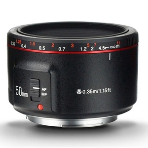 <span class=keywords><strong>Objectif</strong></span> standard à grande ouverture YONGNUO YN50mm F1.8 II, AF MF 50mm, mise au point automatique, monture métallique EF pour appareil photo reflex numérique <span class=keywords><strong>Canon</strong></span> - Product Image 3