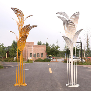 <span class=keywords><strong>Super</strong></span> Z Nuevos accesorios de boda Árbol de plátano dorado Adornos de decoración de escenario de boda de hierro forjado - Product Image 3
