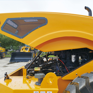 Trung quốc 10 tấn 12 tấn Trống Loại thủy lực rung con lăn đường nhỏ gọn Con lăn máy - Product Image 4