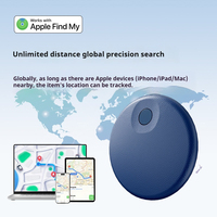 Traceur GPS pour animaux de compagnie portable, étanche, anti-perte, avec localisation précise et longue durée de vie de la batterie, compatible avec le système IOS