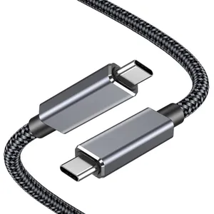USB4 Gen3 Kabel ricarica rapida 8K 60Hz UHD 4.0 100w 40gbps cavo di sincronizzazione dati 240w 40gb Pd Usb 4