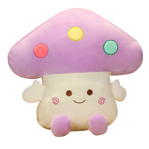 Sayuran Kawaii Lembut Boneka Plushie Bantal Jamur Mainan Mewah - Product Image 1