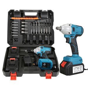 Llave eléctrica de grado industrial de 21V, destornillador de impacto sin escobillas alimentado por batería con capacidad de carga para bricolaje - Product Image 5