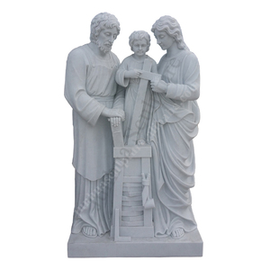 <span class=keywords><strong>Escultura</strong></span> clásica Natural <span class=keywords><strong>de</strong></span> mármol blanco <span class=keywords><strong>de</strong></span> St Francis estatua - Product Image 3