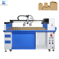 Robot industriel de distribution de colle UV semi-automatique électrique 3 axes de bureau à chaud