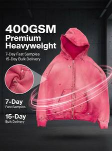 Hoodies Men Designer Hoodies Vintage Acid Wash Hoodie Streetwear Fashion <strong>Cool</strong> Sweatshirts High Quality <strong>Clothing</strong> Manufacturers - Product Image 3