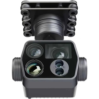 Kamera Gimbal 3 Axis Skydroid C14 PRO 4 in 1 Multi Sensor Drone Payload 100X Hybrid Zoom 640 Thermal Imaging Untuk Inspeksi UAV