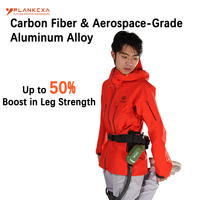 Robot de sauvetage intelligent extérieur léger Plankexa, exosquelette en fibre de carbone et alliage d'aluminium, robot alimenté par l'IA