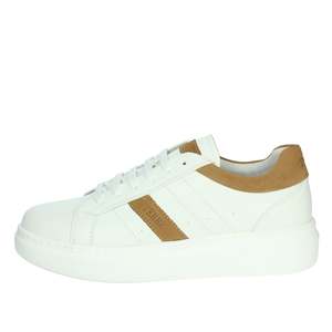 Ferre Baskets blanches pour hommes à semelle épaisse, style décontracté et tendance - Product Image 1