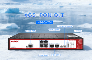 HSGQ-T01 XGS-PON OLT 1U FTTH FTTR Equipo de Fibra Óptica, Terminal de Línea Óptica XGPON OLT con 10GE SFP - Product Image 2