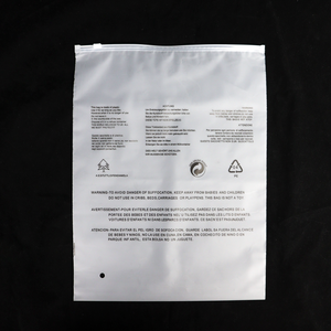 กระเป๋าซิปวาล์วรีไซเคิลได้พร้อมวัสดุ LDPE กันน้ำแบบพกพาสำหรับเก็บเครื่องสำอางไบเบิ้ลไพ่นกกระจอกแบรนด์ lianyou - Product Image 3