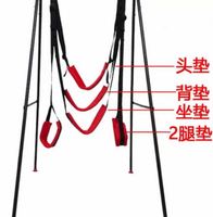 Sexe amour porte suspendue retenue BDSM meubles jouets sexuels, mâle femelle SM jeu adulte sexe porte balançoire chaise ceinture