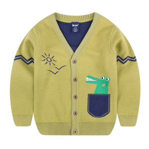 Wholesale Clothing Boy Big Children Cardigan Knitting Sweater Designs for Kids From Import China Products - Product Image 5