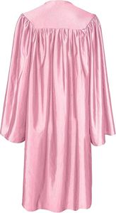 Ensemble de toque et robe de graduation rose brillante avec pompon et breloque Année 2026 pour la cérémonie de remise des diplômes du collège, du lycée et de l'université - Product Image 2