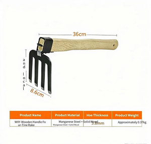 Petite <span class=keywords><strong>houe</strong></span> de jardinage pour l'extérieur, outil agricole pour le désherbage, le creusement, <span class=keywords><strong>la</strong></span> plantation de légumes et <span class=keywords><strong>la</strong></span> culture de fleurs - Product Image 5
