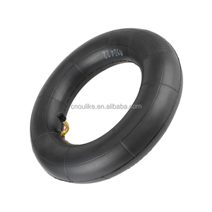 Tube intérieur en butyle renforcé 10x2.5 valve coudée de remplacement <span class=keywords><strong>pour</strong></span> <span class=keywords><strong>chambre</strong></span> <span class=keywords><strong>à</strong></span> <span class=keywords><strong>air</strong></span> de Scooter électrique intelligent de 10 pouces - Product Image 3