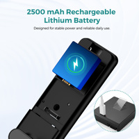 Cerradura Inteligente con Huella Dactilar para Puerta de Aluminio/Madera SJJ, Teclado Táctil con App Tuya, Código para Tarjeta RFID, Entrada sin Llave, Hotel en la Nube
