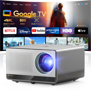 Projecteur 4K natif CRE U1 avec moteur scellé, mise au point automatique et <span class=keywords><strong>correction</strong></span> automatique de la distorsion trapézoïdale pour cinémas maison et camping en extérieur. - Product Image 1