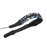 Nouveau style sangle de guitare coton ventiler sangle de guitare pour accessoires de guitare