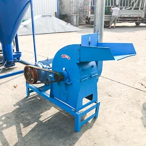 Diesel Engine drive grains processing feed hammer mill machine/corn wheat power grinder/soybean rice spice crusher