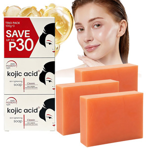 สบู่มะละกอฟิลิปปินส์ สบู่โคจิกแอซิด สบู่น้ำมันหอมระเหยสำหรับผิวหน้าและผิวกาย สบู่ทำมือเพิ่มความชุ่มชื้น มีสินค้าพร้อมส่ง - Product Image 5