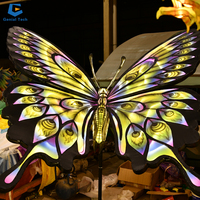 FL-59 Led Festival Insectes Lanterne Soie Papillon Festival Festival De Mariage