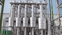 Geforceerde circulatie verdamper multi-effect vacuümconcentratiemachine voor de productielijn van fruitpuree, -pasta en -sap