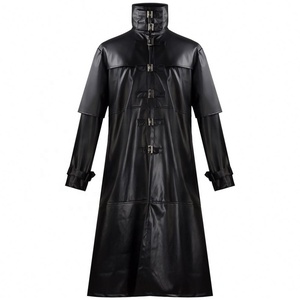 <span class=keywords><strong>Manteau</strong></span> en cuir PU pour homme, style Médecin <span class=keywords><strong>de</strong></span> <span class=keywords><strong>la</strong></span> <span class=keywords><strong>Peste</strong></span>, rétro médiéval, avec boucle ajustée, long, pour cosplay anime et Halloween - Product Image 1