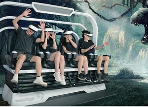 <span class=keywords><strong>Simulateur</strong></span> de réalité virtuelle AMA 9D VR, parc d'attractions, cinéma 4 personnes, <span class=keywords><strong>simulateur</strong></span> de vol spatial 9D VR - Product Image 2