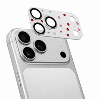 Protection d'objectif d'appareil photo professionnelle pour iPhone 17 Pro Max Grade Aaa Anti-reflet Alignement Facile