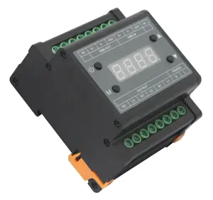 DMX302发光二极管DMX三端双向可控硅调光器亮度控制器AC90V-240V输出3通道1A/CH高压发光二极管调光器