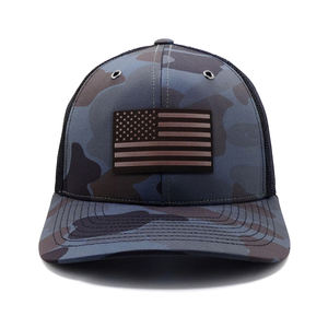 Personalizado con Logo Gorras Parche tejido Richardson 112 Sombreros de camionero Gorra deportiva 5 Panel Bordado Sombrero de camionero para hombres - Product Image 1