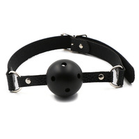 Produits sexuels SM, vente en gros de jouets sexuels, menottes noires et rouges, équipement de bondage, kits de jouets pour couples, balle de gag sexuelle